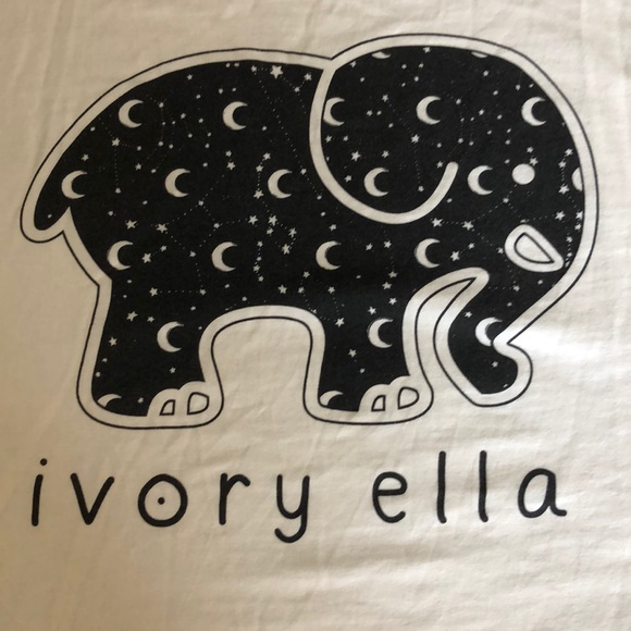 🐘🌙IVORY ELLA Cream Moons & Stars🌙🐘 - Picture 2 of 5